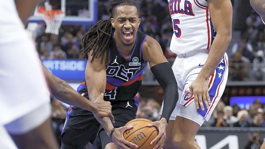 East-best Pistons put win streak up against sagging Pacers