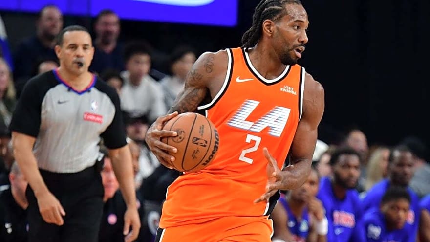 NBA roundup: Kawhi Leonard's game for the ages lifts Clippers past Pistons