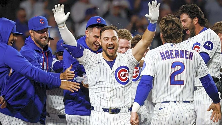 Cubs carry majors-best win streak into rematch vs. skidding Reds