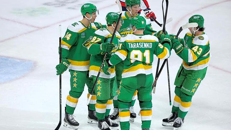 Filip Gustavsson makes 25 saves as Wild shut out Capitals