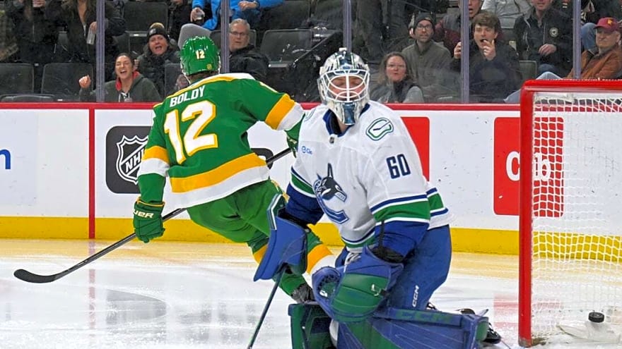 Matt Boldy, Wild rally past Canucks, clinch playoff berth