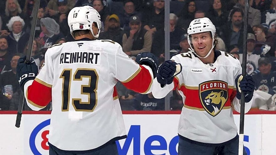 Early power-play goals power Panthers over struggling Jets
