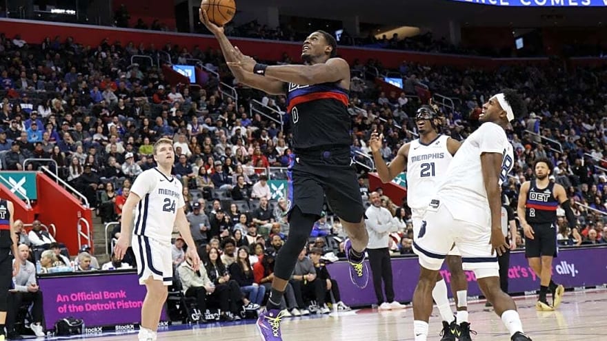 Jalen Duren's monster day gets Pistons past Grizzlies