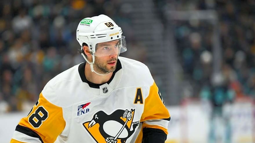 Penguins D Kris Letang (foot) out 4 weeks, placed on IR