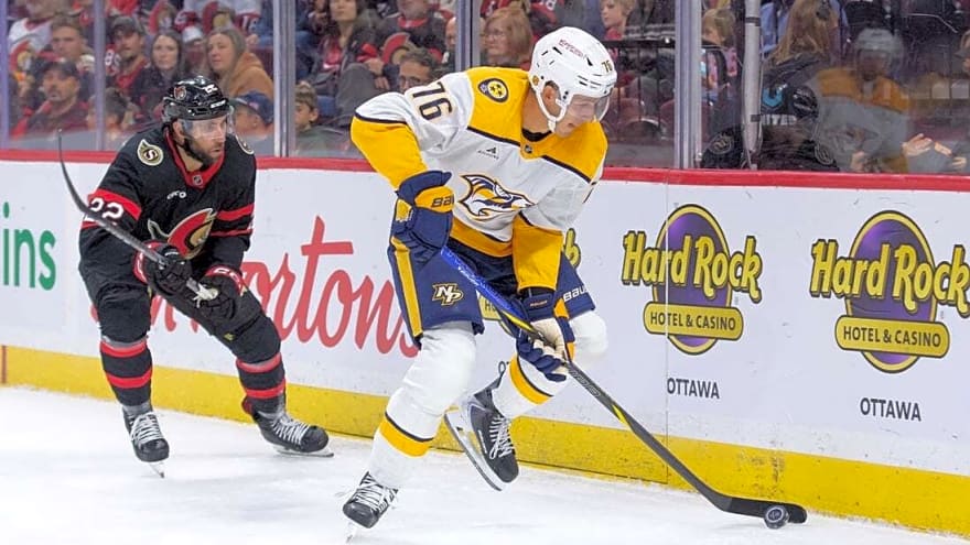 Senators rally from early 2-goal deficit, beat Predators in shootout