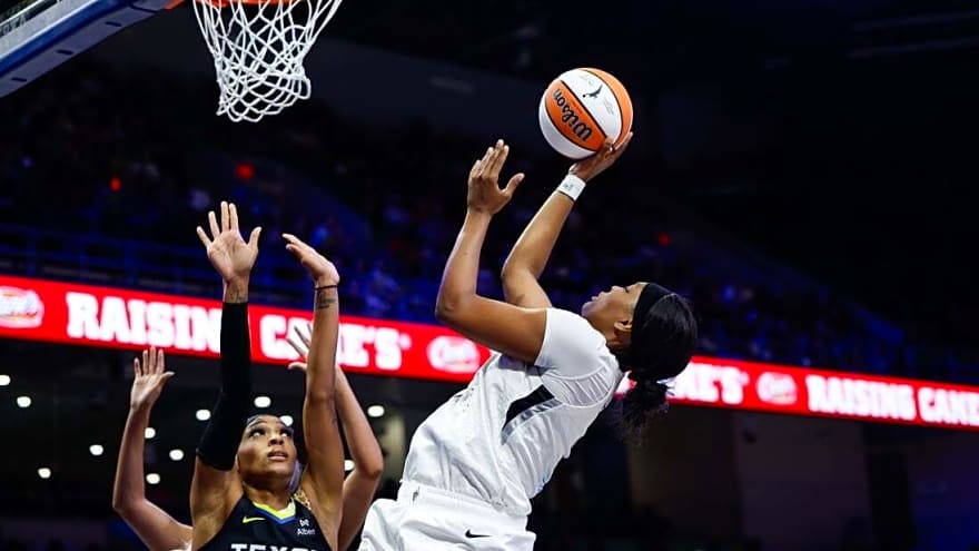 Aces explode for 106 points in win over Paige Bueckers-less Wings