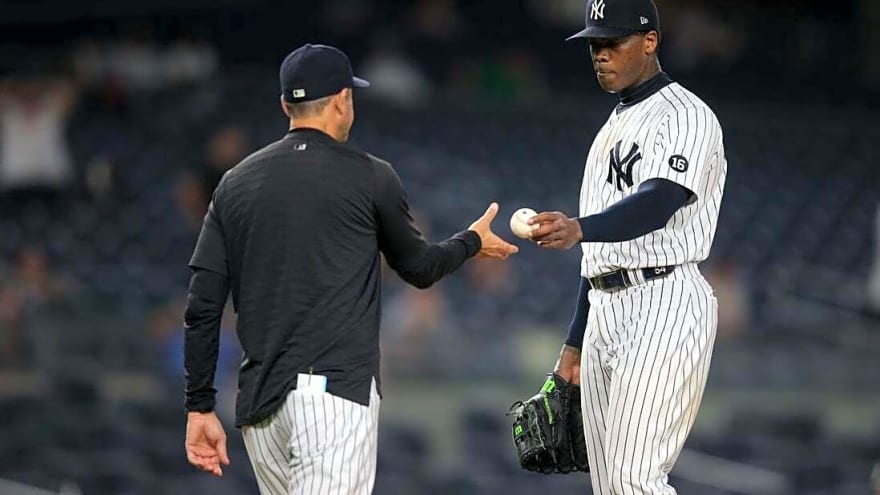 Aaron Boone: Yankees don't owe Aroldis Chapman apology