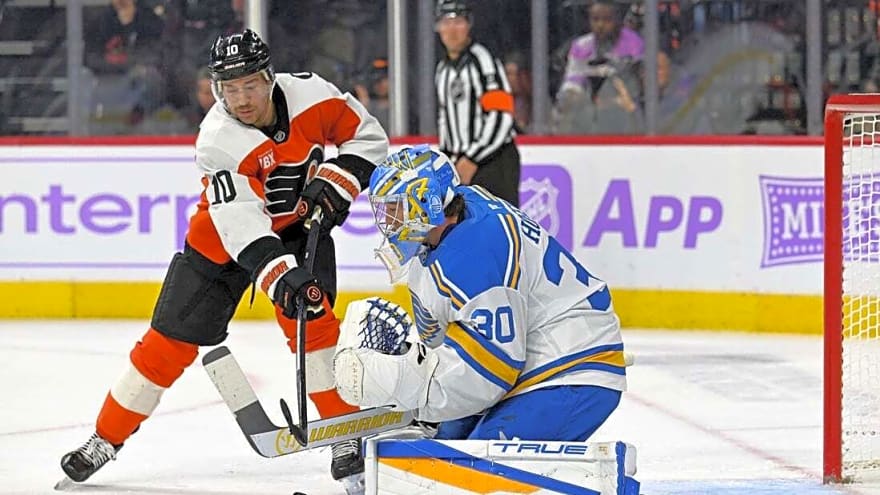 Travis Sanheim completes Flyers’ comeback over Blues in OT