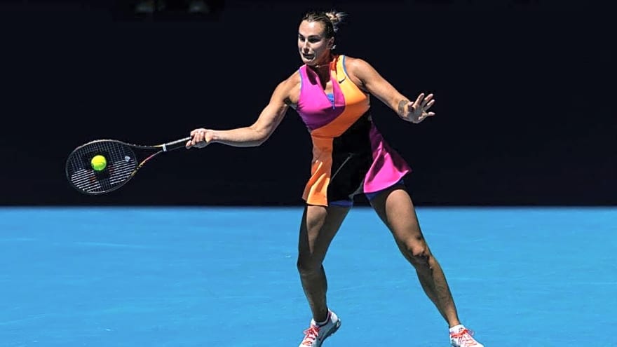 No. 1 Aryna Sabalenka, teen Iva Jovic storm into Aussie Open quarters