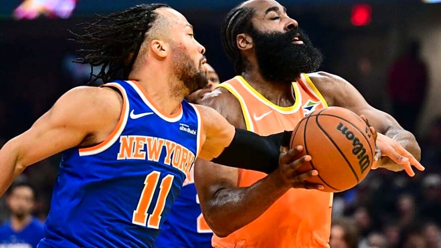 Cavs G James Harden breaks right thumb, questionable to play