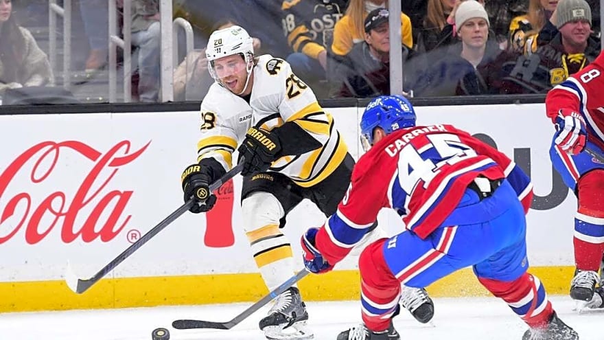 Bruins thrive on power play to overcome Canadiens, Cole Caufield