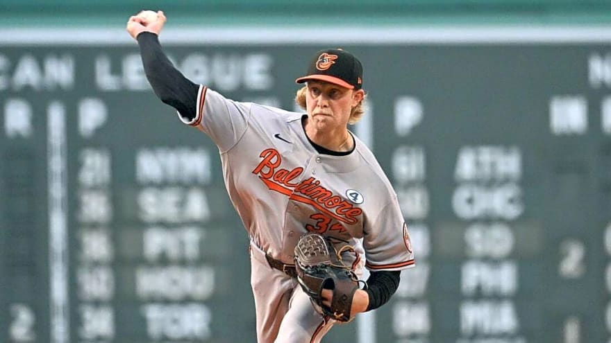 Orioles hit 2 early homers to support Shane Baz in win over Red Sox