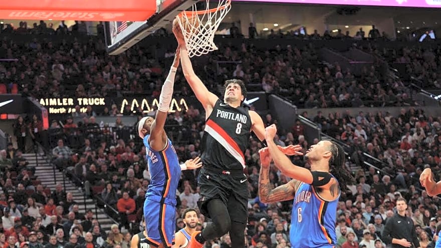 Lava-hot Thunder look to avenge lone loss in return trip to Blazers