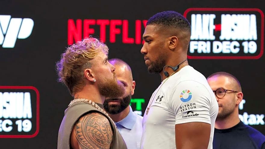 Jake Paul injures nose prepping for Anthony Joshua fight