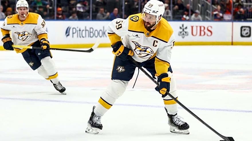 Predators increasing their offense while Blues battle through rut