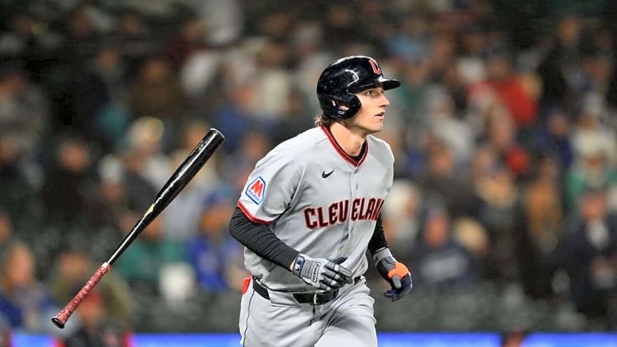 Chase DeLauter, Guardians hope for encore performance vs. Mariners