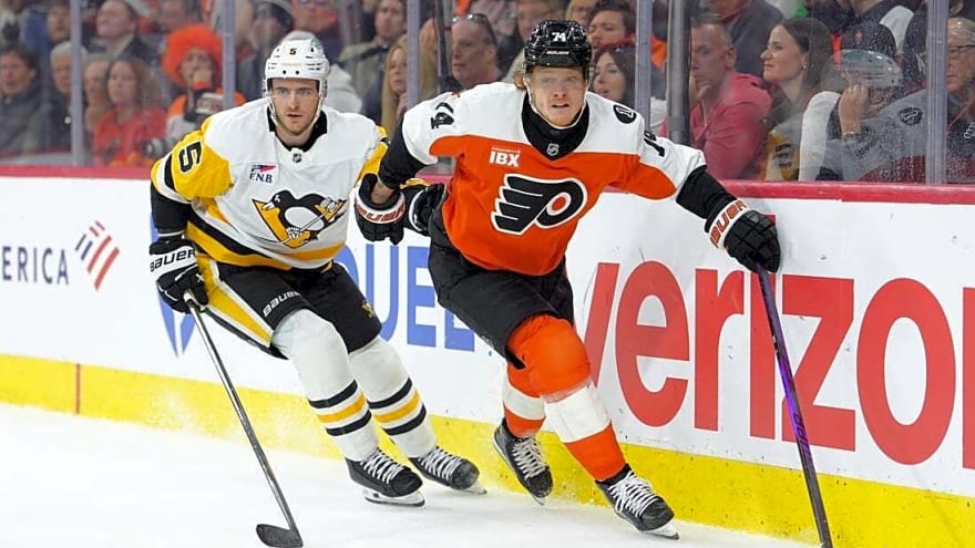 Flyers' Owen Tippett missed second-round sweep due to internal bleeding