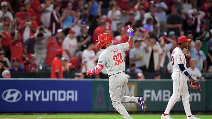 Edmundo Sosa's ninth-inning slam propels Phillies past Angels