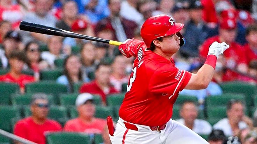 Jimmy Crooks' homer lifts Cardinals to rain-delayed win over Braves