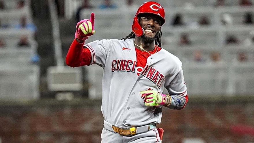 Reds go yard 3 times, eke out rubber match vs. Braves