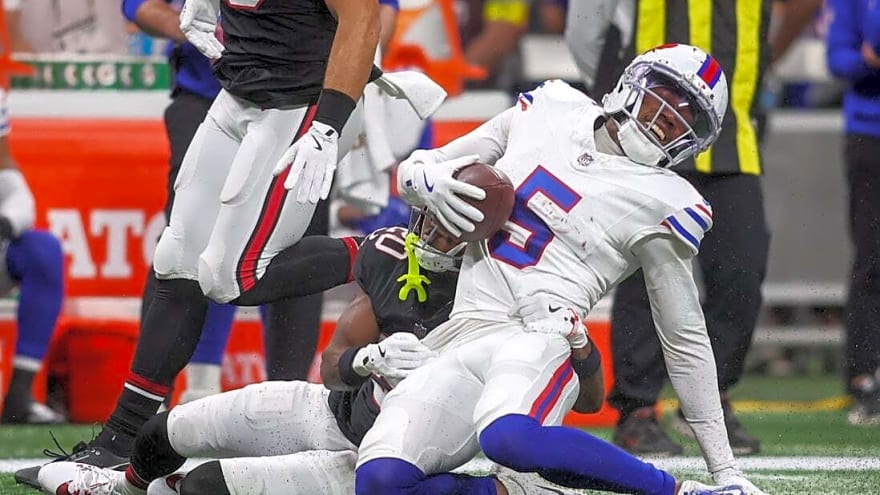 Bills add WR Josh Palmer to players ruled out vs. Jaguars