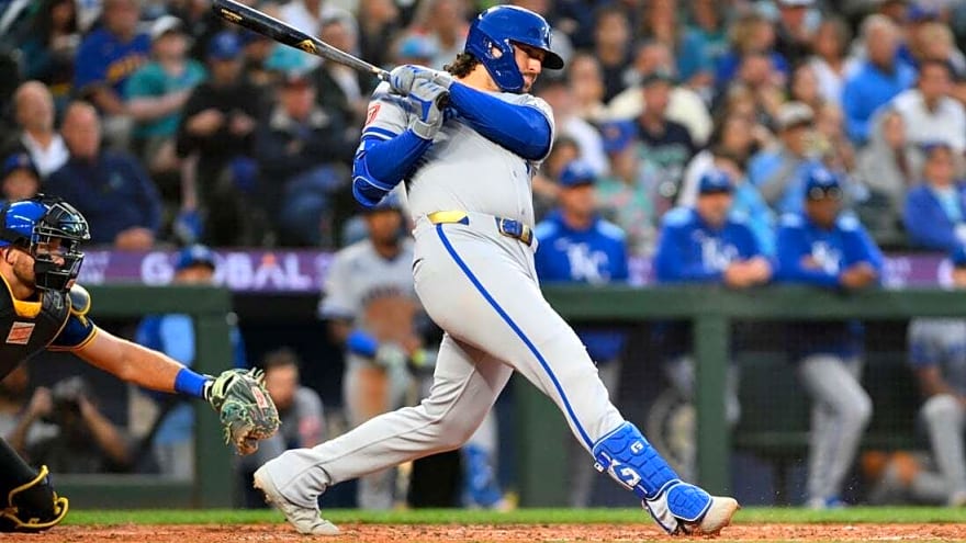 Vinnie Pasquantino, Royals salvage split with Mariners