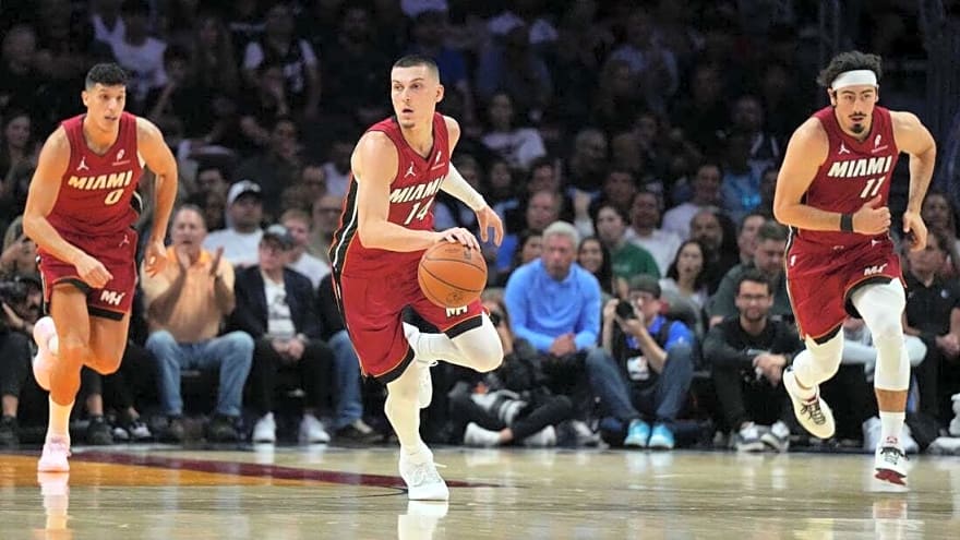 Heat&#39;s Norman Powell, Tyler Herro continue learning experience vs. Pistons