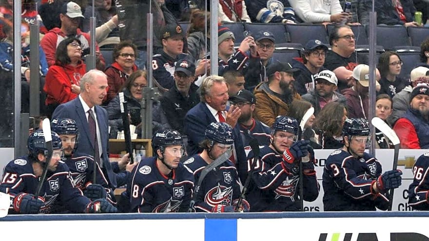 Blue Jackets scrap past Flames to win in Rick Bowness' debut