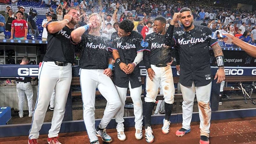 Marlins complete improbable comeback to beat Yankees 13-12