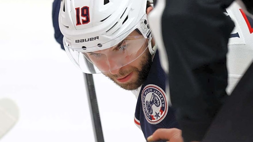 Blue Jackets C Adam Fantilli holding out from camp