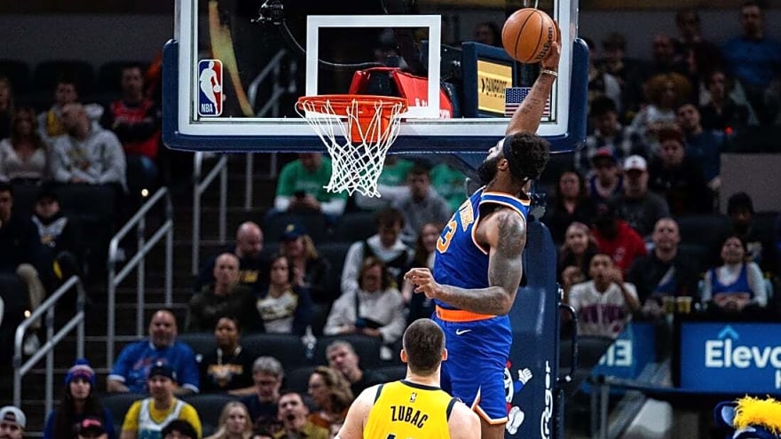 Mitchell Robinson steps up as Knicks, Warriors battle injuries