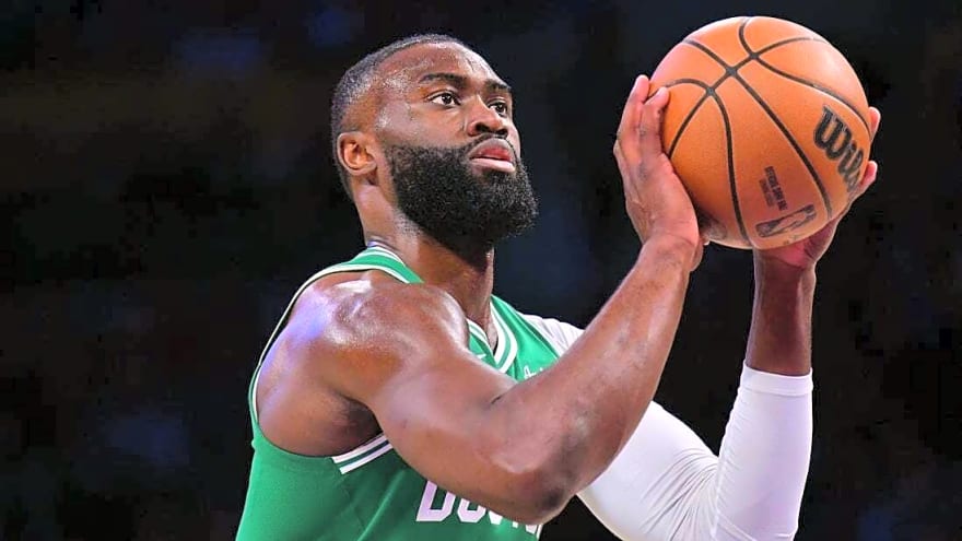 With Jaylen Brown questionable, Celtics face tall task vs. Nuggets