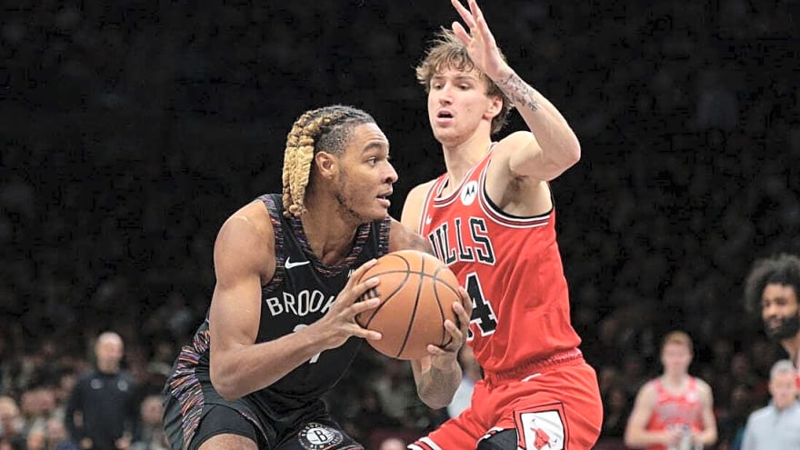 Nets survive blown 20-point lead to stop Bulls