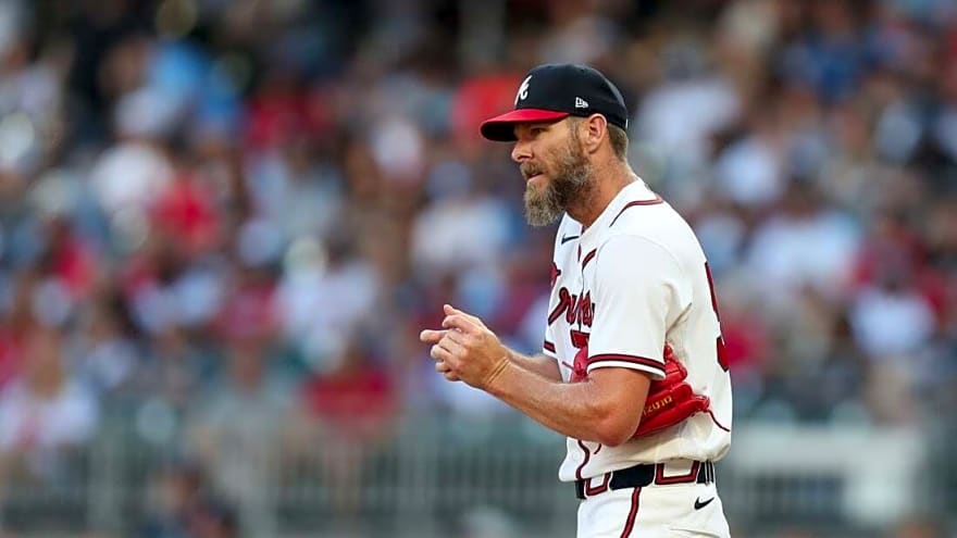 Rested Chris Sale, Braves chase series win vs. Brewers