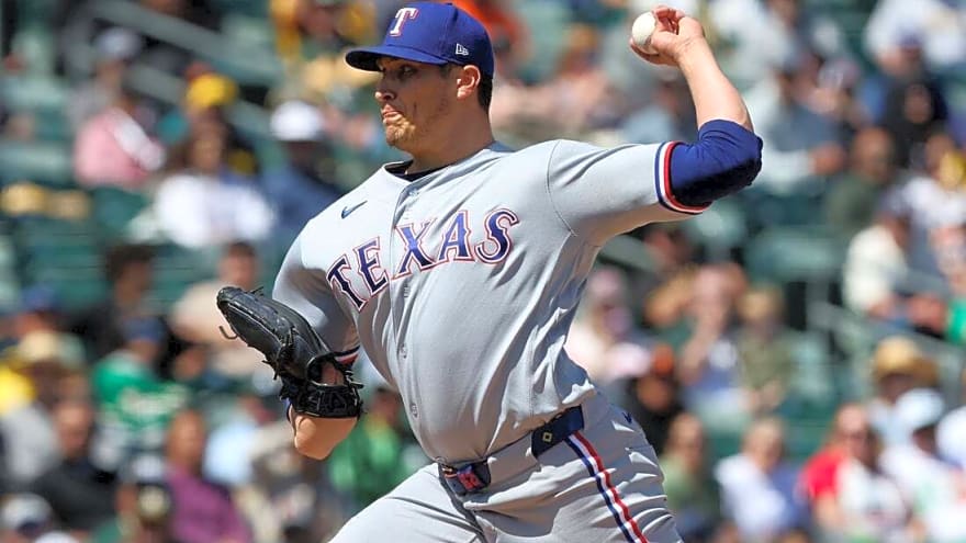 Rangers place LHP Robert Garcia (shoulder) on 15-day injured list