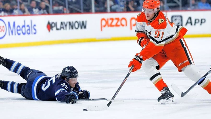 Ducks bounce back, snap Jets' winning streak