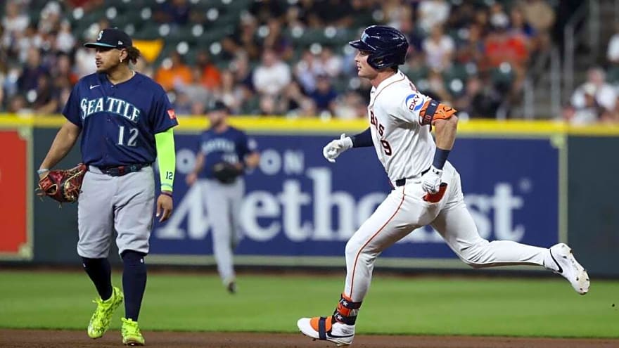 Zach Cole pushes Astros past Mariners in 10th inning