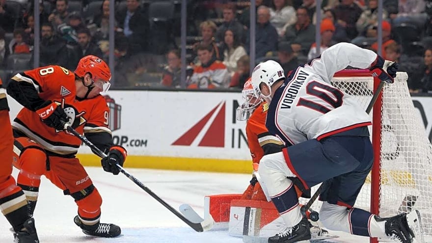 Ducks avenge Tuesday loss to Blue Jackets with 4-3 win Saturday