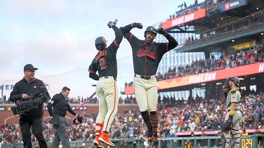 With first career HR in books, Giants' Bryce Eldridge to go for another vs. Pirates