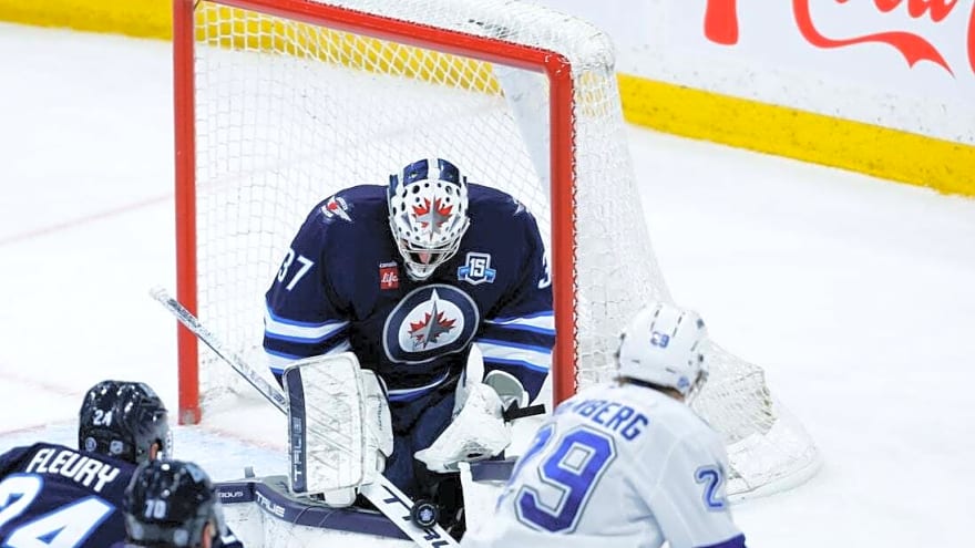 NHL roundup: Connor Hellebuyck-led Jets top Andrei Vasilevskiy, Lightning