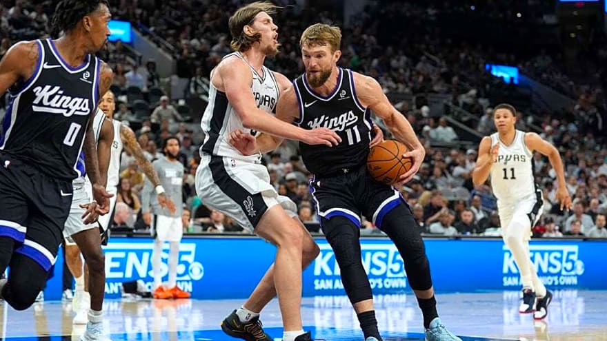 Kings star C Domantas Sabonis (knee) to miss 4 to 5 more weeks