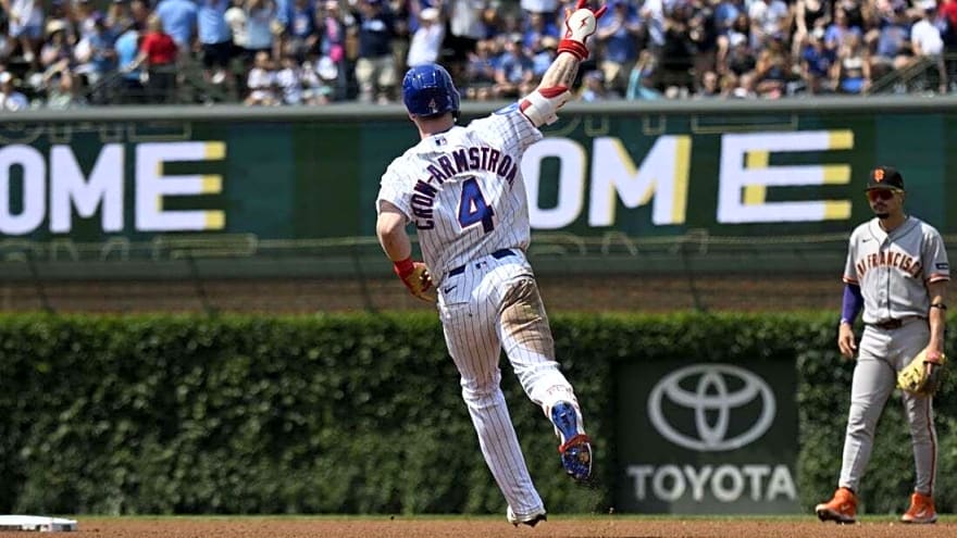 Pete Crow-Armstrong homers twice in Cubs' walk-off win over Giants