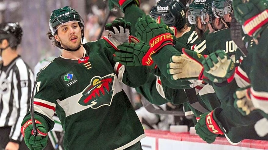 NHL roundup: Wild level series with Stars on Matt Boldy's OT winner