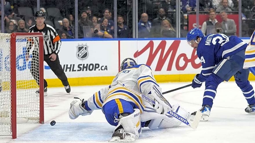 Rasmus Dahlin's 5-point night propels Sabres past Maple Leafs