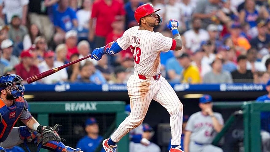Jesus Luzardo, Edmundo Sosa help power Phillies to series win over Mets