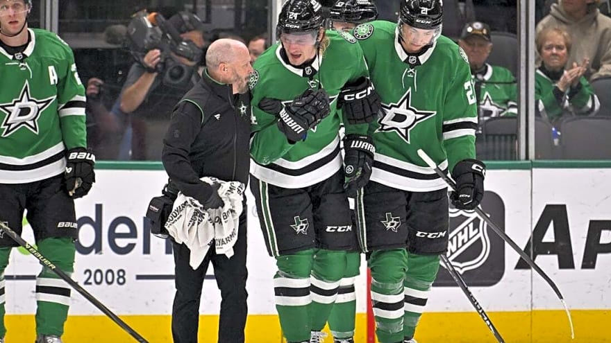 Stars coach: Roope Hintz out of Games 1, 2 vs. Wild