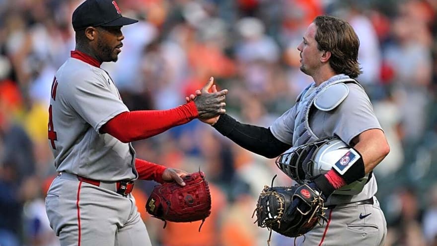 Aroldis Chapman earns 400th save as Red Sox sweep Orioles
