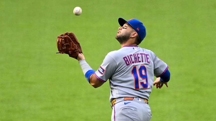 Mets rally in ninth, edge Guardians in 10th on Bo Bichette's hit