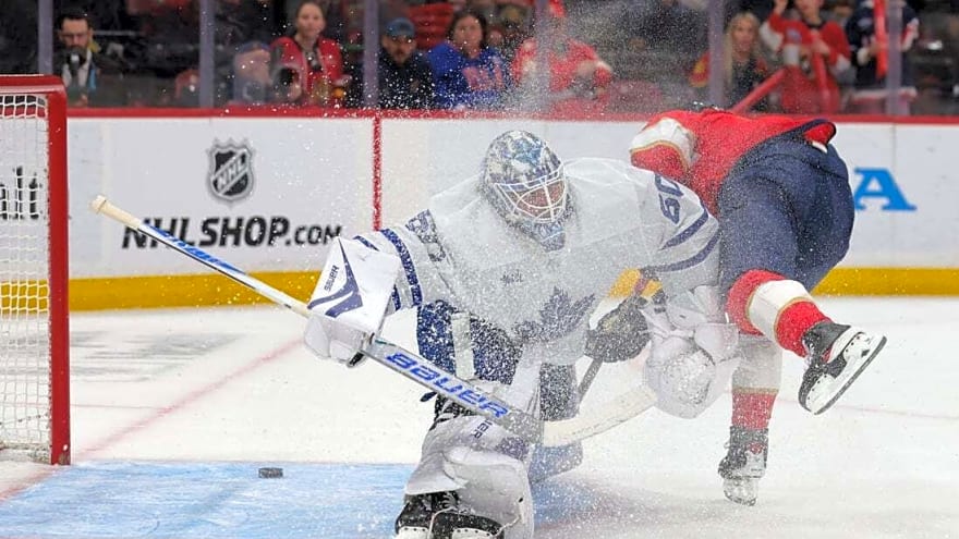 Brad Marchand tallies twice as Panthers return with win over Leafs