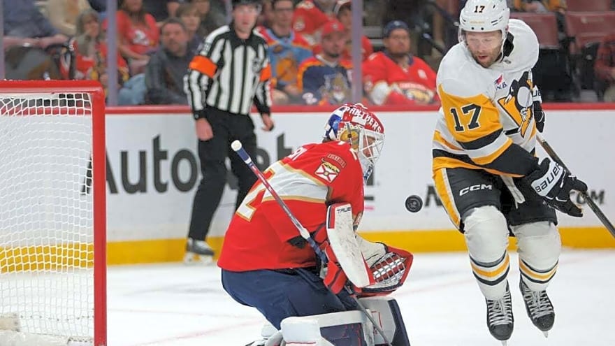 Sidney Crosby tallies 3 points as Penguins extend Panthers&#39; slump